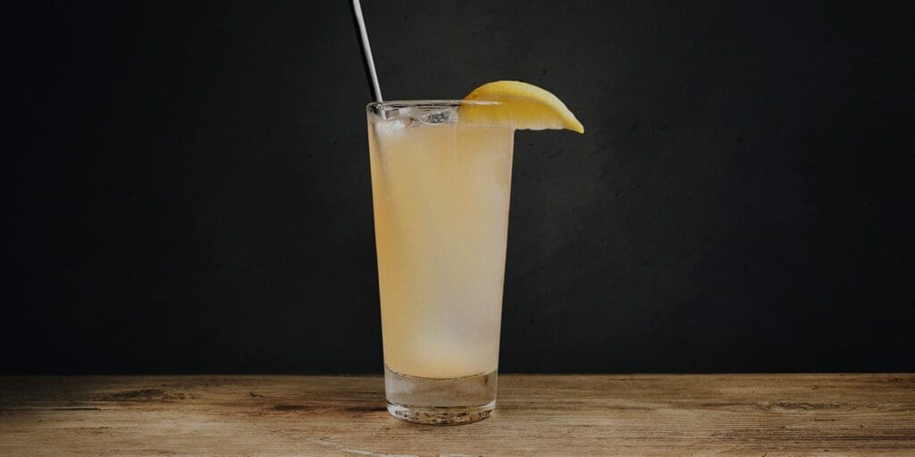 Golden Derby Fizz cocktail made with TX Blended Whiskey