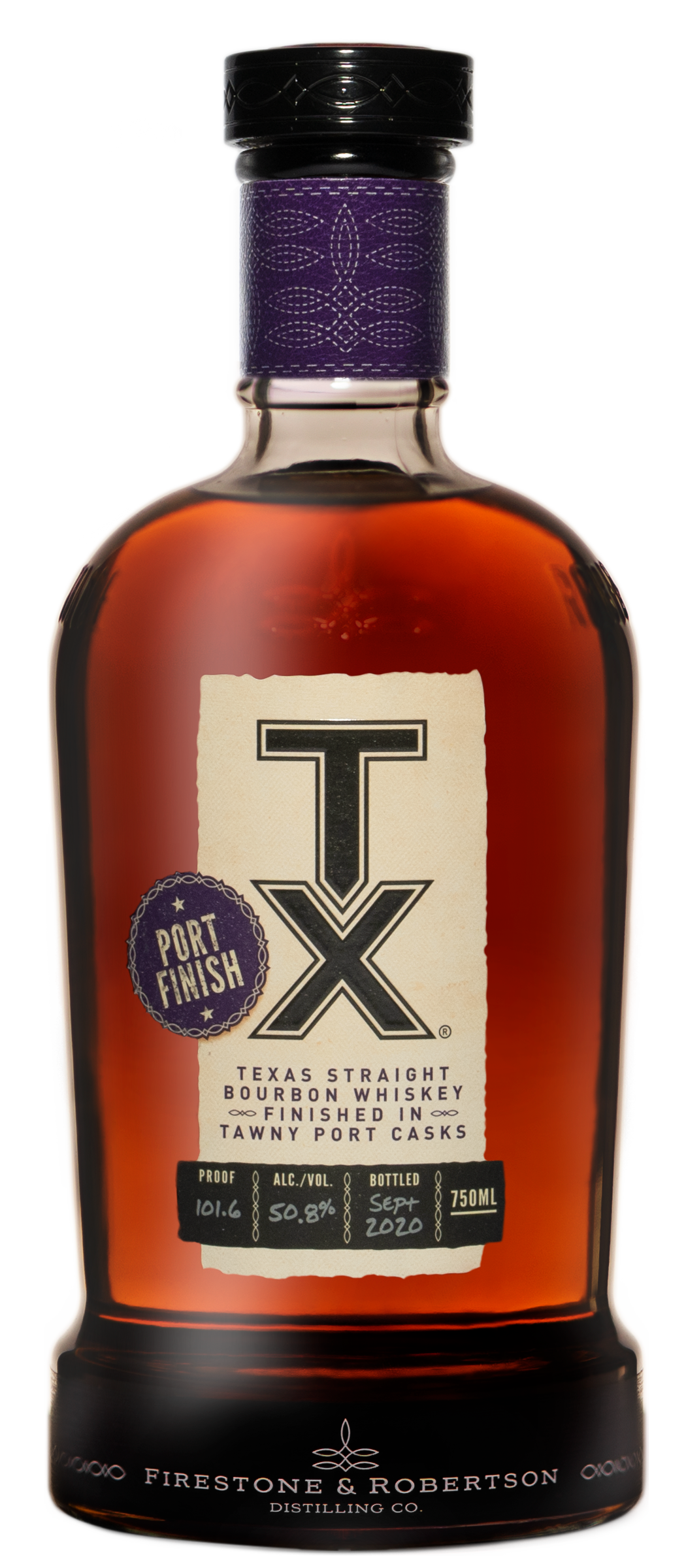 TX Straight Bourbon Port Finish bottle