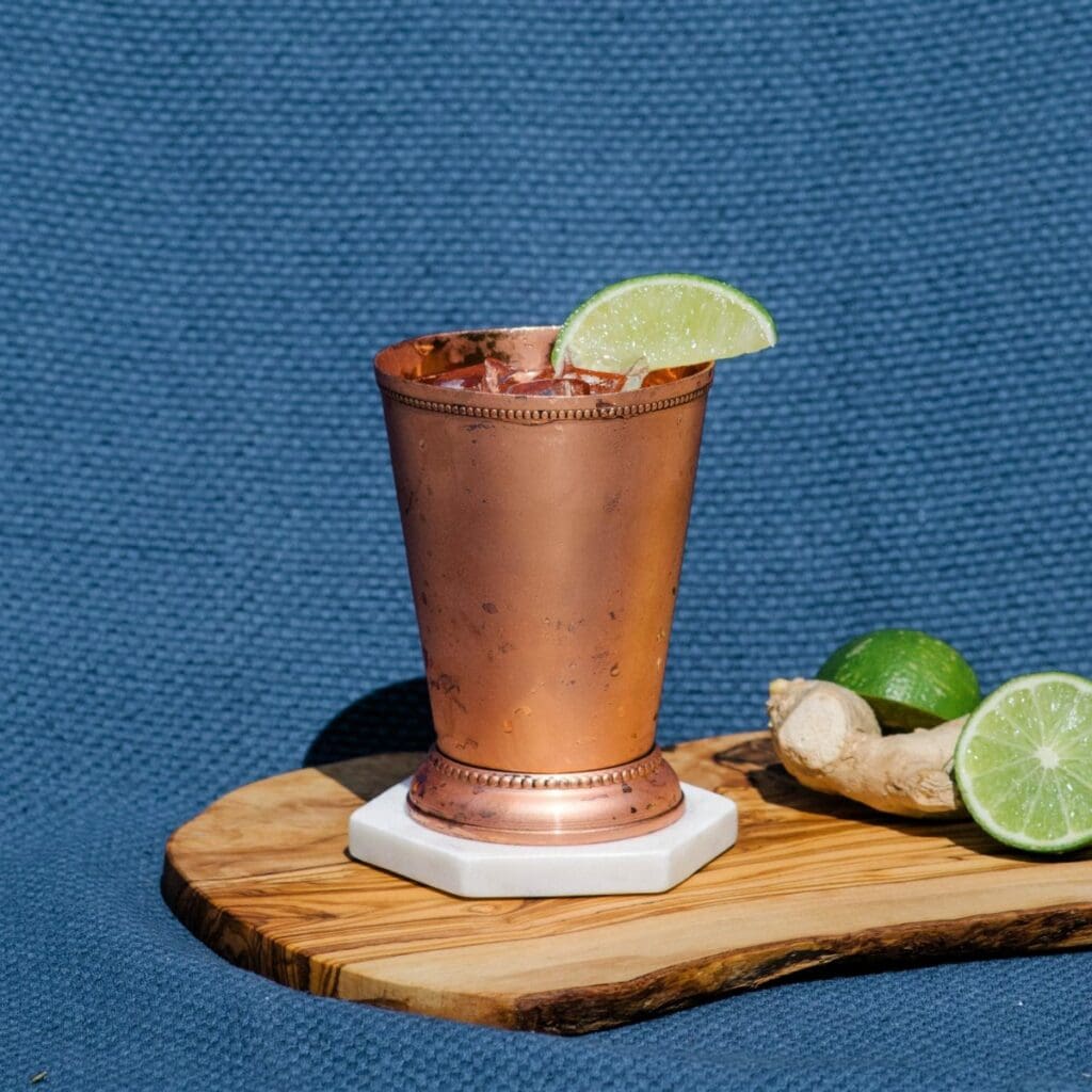 Texas Mule cocktail made with TX Blended Whiskey