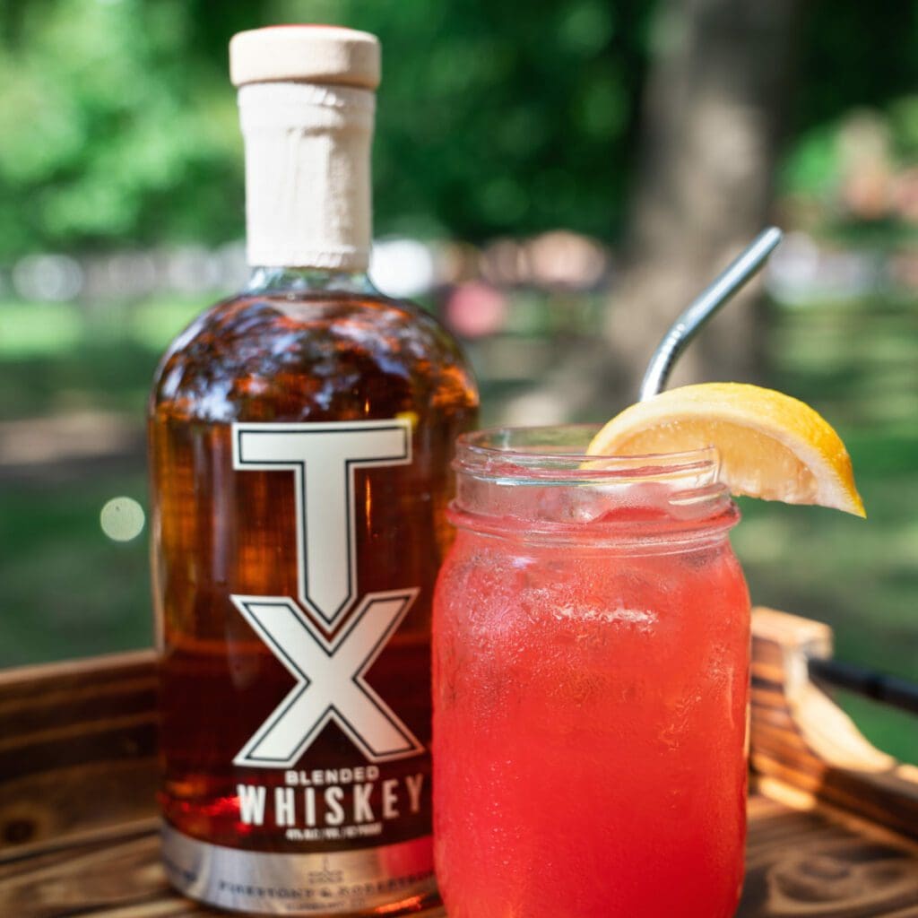 TX Punch cocktail made with TX Blended Whiskey