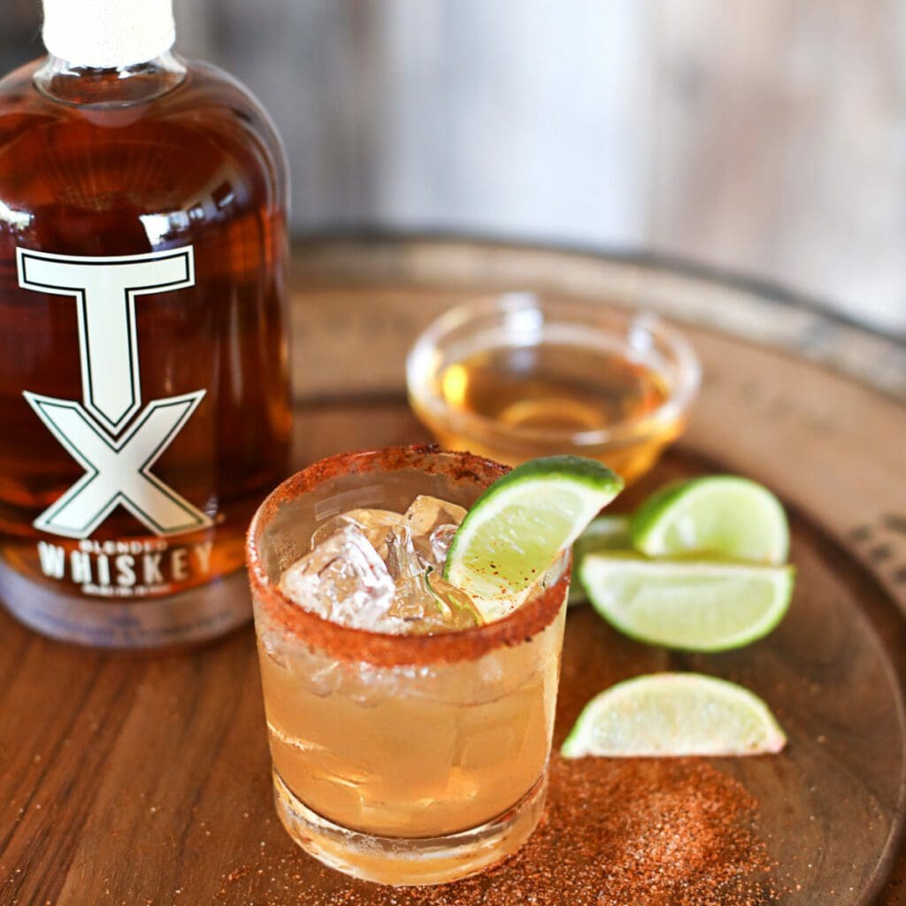 Yippie-Ki-Yay cocktail made with TX Blended Whiskey