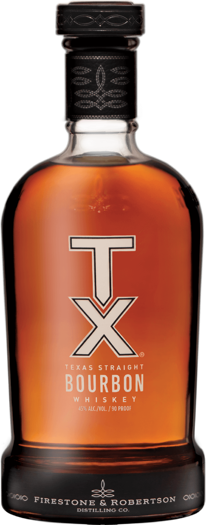 TX Straight Bourbon bottle